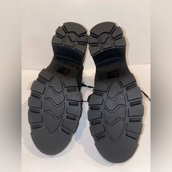 BCBGeneration Faux Fur Chunky Heeled Ankle Boots ‎ Women 10M/41Hiking Trail NEW - Picture 8 of 10